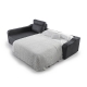 Canapé-lit avec chaise longue CLAUDIA 3 Sièges lit 140 x 190
