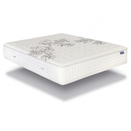 Matelas CADIZ à ressorts ensachés avec 8 cm de viscoélastique, réversible, épaisseur 30 cm.