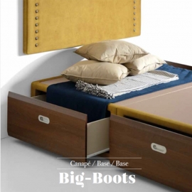 Canapé tapizado BIG-BOOTS - Altura Total 35 cm - Figueres