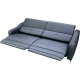 Sofá relax 3 Plazas ALTEA. Asientos relax eléctricos - cabezal reclinable 2.10 x 1.05 cm