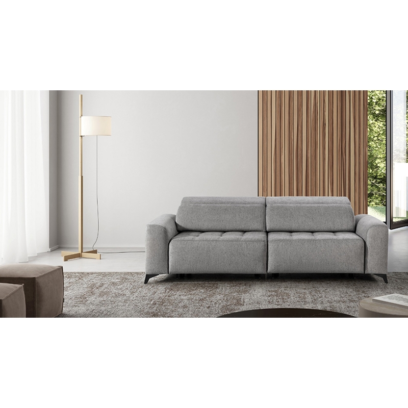 Canapé 4 Places Poltronesofa Beige Avec Place Relax - Neuf Sous Emballage