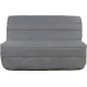 Canapé lit - BZ - coloris gris - Fabriqué en France - Matelas 12 cm d'épaisseur et Lit 140 x 190 cm
