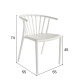Silla ATENAS: 3 Colores: Arena / Grafito / Blanca. Silla de 55,99 €
