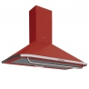 Hotte décorative NODOR SPIRIT RR. Couleur Rouge - Puissance maximale 560 m3 - 90 x 60 cm - 119 €